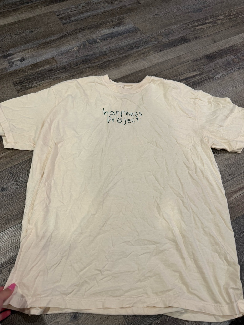 'Happiness Project' Short Sleeve Tee